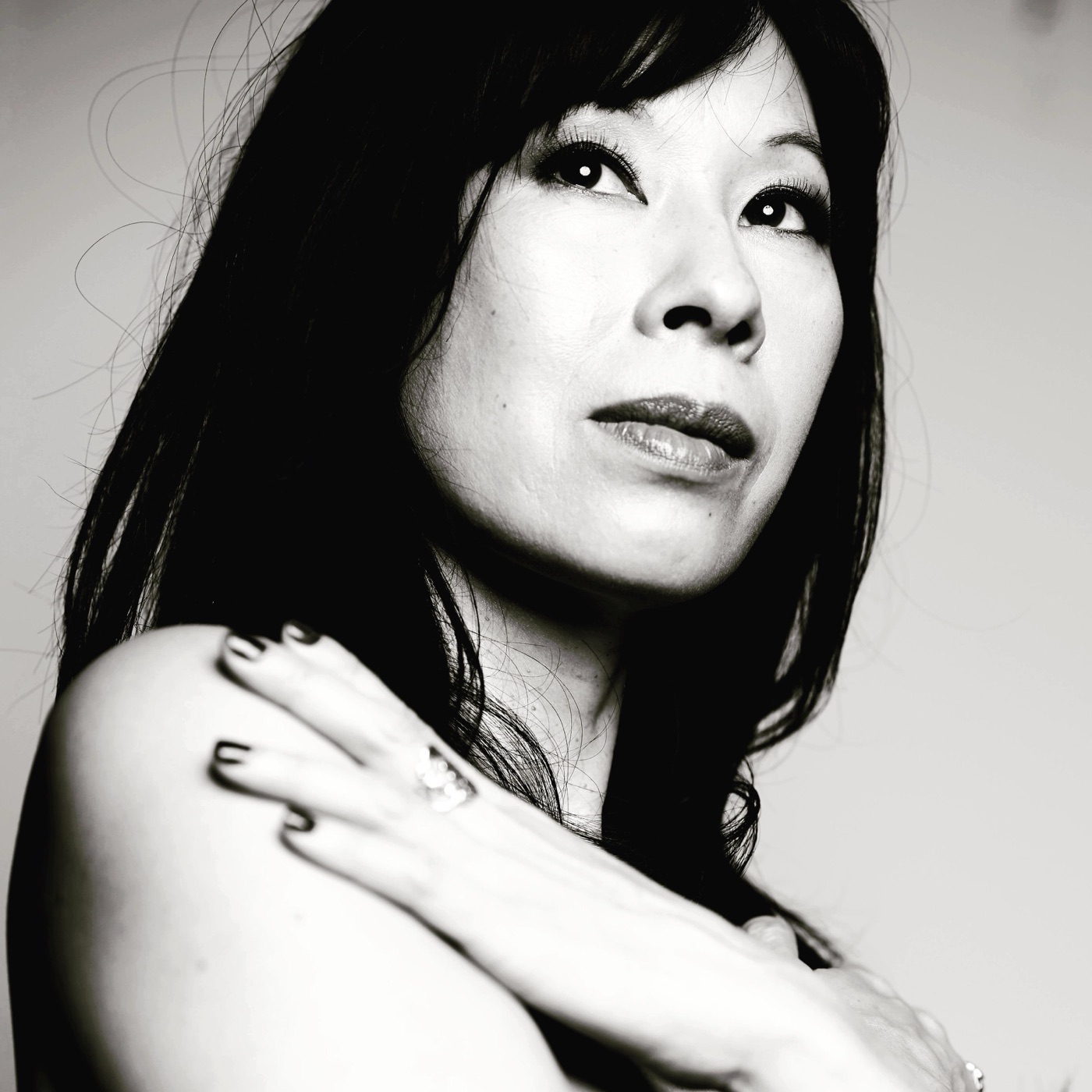 Lea — black and white portrait