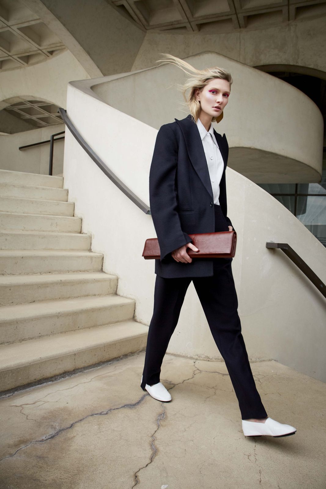 Olga Cerpita — architectural fashion editorial
